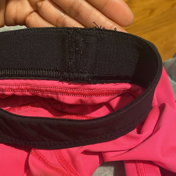 Savage X Fenty 🩷 Women’s X Mesh HighWaistLeggings - Pink & Black - Picture 7 of 7